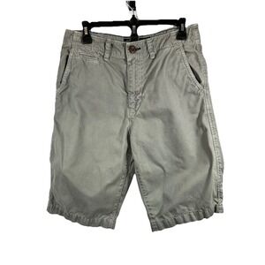 Vtg American Eagle Longboard Shorts Mens 28 Grey Baggy Skater Y2K Grunge Gorpcor